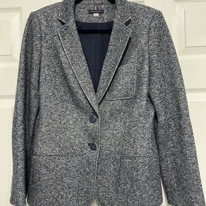 Women's Heathered Blue Blazer